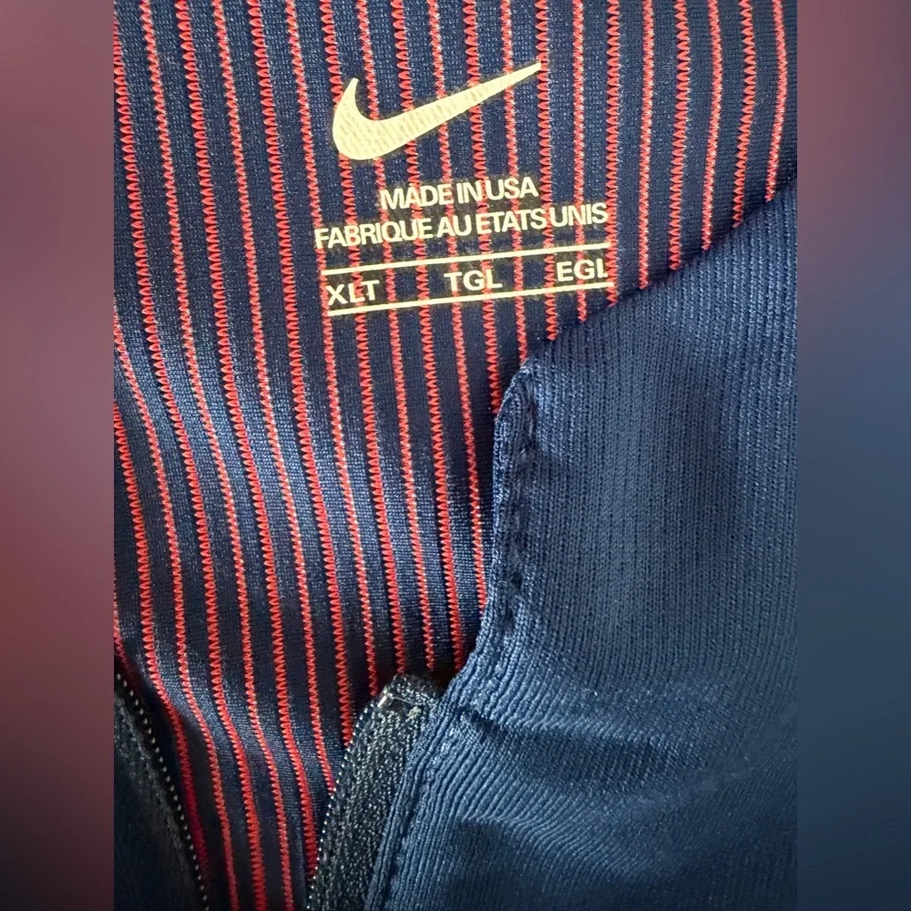 Nike Team USA Track & Field Elite Half Zip Pullover Made In USA - Women’s XL